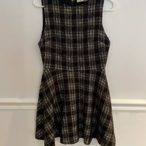 Alice & Olivia Mini Plaid Dress
